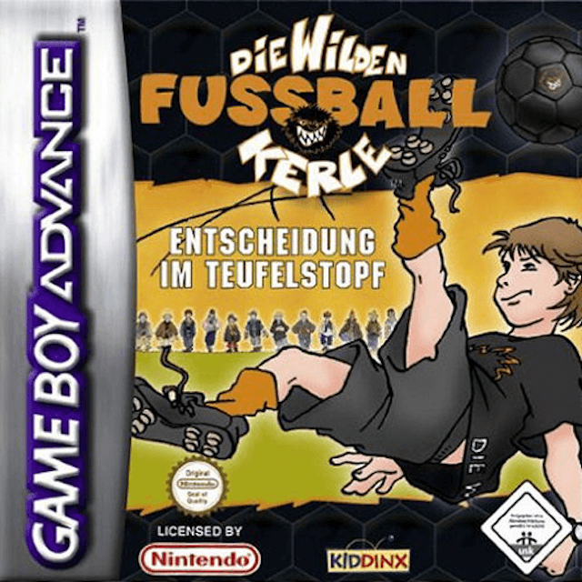 Die Wilden Fussball Kerle box art for GameBoy Advance